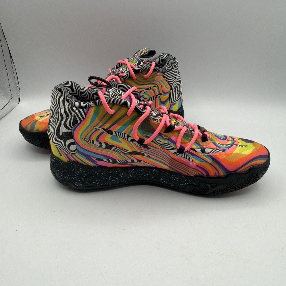 PUMA Melo Ball Dexter's Laboratory US7 Basketball Shoes - Picture 6 of 15
